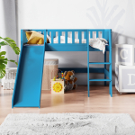 halfhoogslaper voor kinderen met glijbaan